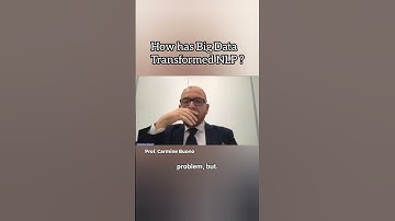 Big Data Transforms NLP Part 1 #shorts #ai #datascience #datascientists #bigdata #dasca
