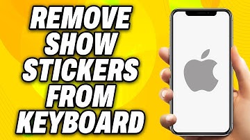 How To Remove Show Stickers from Keyboard on iPhone (2025) - Quick Fix