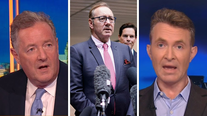 Piers Morgan and Douglas Murray React To Kevin Spacey Being Found Not Guilty