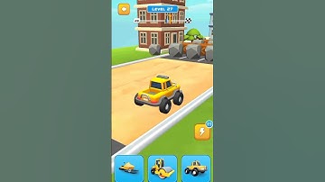 Shape Transform Game | Shifting Race | Car Racing Game l #shapesforkids #viralvideo #shorts