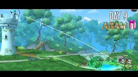 Tiny Archers - Gameplay Walkthrough Part 9 - Adam: Days 9-24 (iOS, Android)