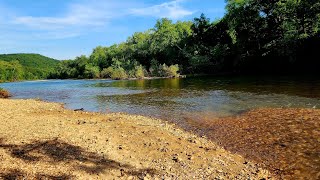 Free Camping on the Current River and NPS Campground tour/ PowderMill CG on the Current River Update
