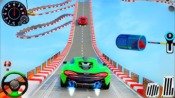 Impossible Vertical Ramp Simulator 3D - Car Stunts Mega Tracks Racing - Android GamePlay