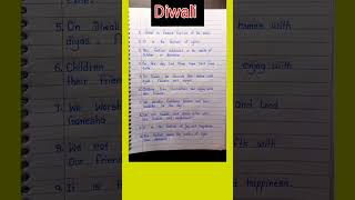 short essay on diwali in english/10 lines on Diwali in english/10 lines on Diwalishorts viralshort