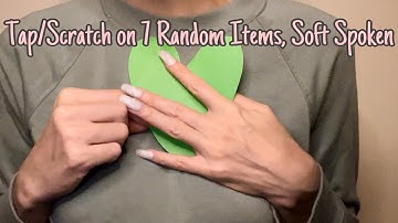 ASMR * 7 Random Items! * Fast Tapping & Scratching * Soft Spoken * ASMRVilla