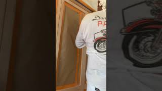 Refinishing a cabinets