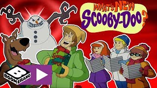 What's New Scooby-Doo? Singalong | Heavy Trevy - Santa Claus, Santa Claus (lyrics) | Boomerang UK