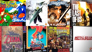 Best Retro Game Graphics by Console Generation