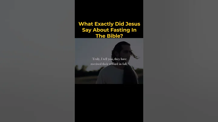 What Exactly Did Jesus Say About Fasting In The Bible