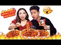 Fire noodle mukbang  2pm nepali spicy noodles  gdiipa  gsega
