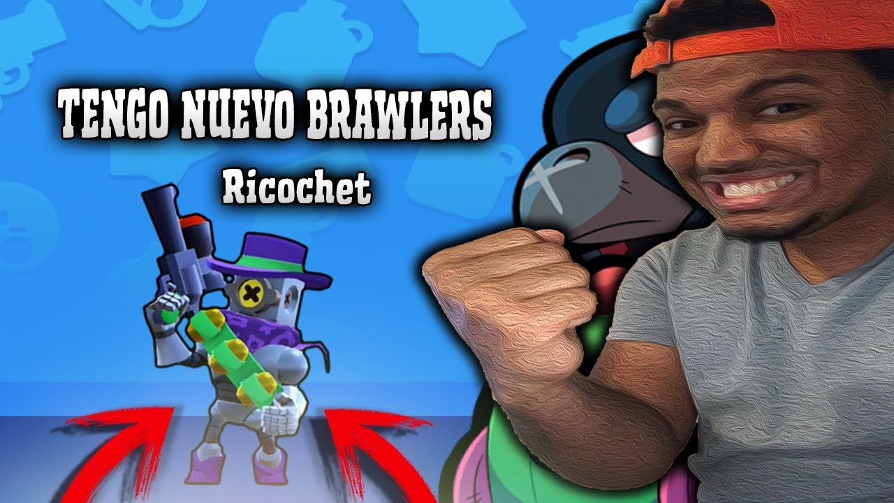 ¡¡ BRAWL STARS TENGO NUEVO BRAWLERS !! "Ricochet" - Trevor dM