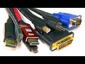 Explaining Display Connectors: HDMI, DisplayPort, USB-C, DVI, VGA &amp; Thunderbolt