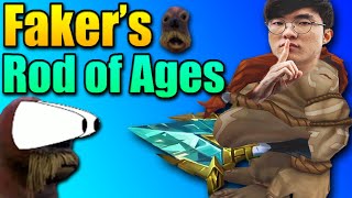 This is why Faker builds Rod of Ages on Gragas🧙‍♂️📉🍻