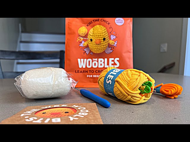 Woobles Crochet Kit for Beginners is a Great Gift Idea. Tried Crocheting  Kiki the Chick! 