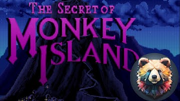 The Secret of Monkey Island (1990) Introduction in BEAR-O-VISION™ (MS-DOS) (4K)