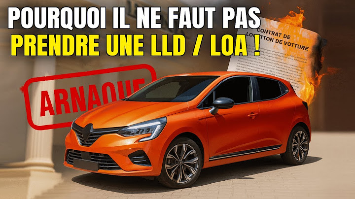 LLD / LOA: THE AUTOMOBILE SCAM OF THE CENTURY?