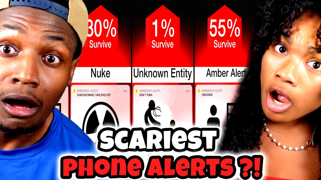 THE SCARIEST PHONE ALERTS YOU CAN GET!