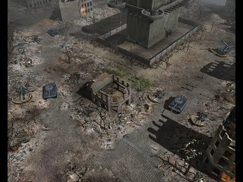 Прохождение Rush for Berlin за СССР миссия 7,Падение Берлина часть 1.