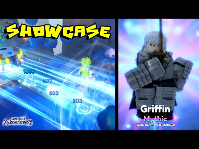 Showcasing Lvl.90 Griffin In Anime Adventure 