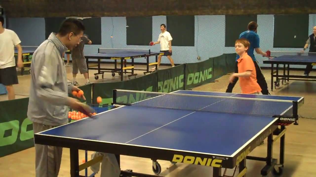Gage Table Tennis Lesson YouTube
