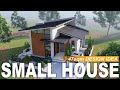 47sqm SMALL HOUSE WITH LOFT ¦ 2 BEDROOM DESIGN IDEA ¦ Digital Tour