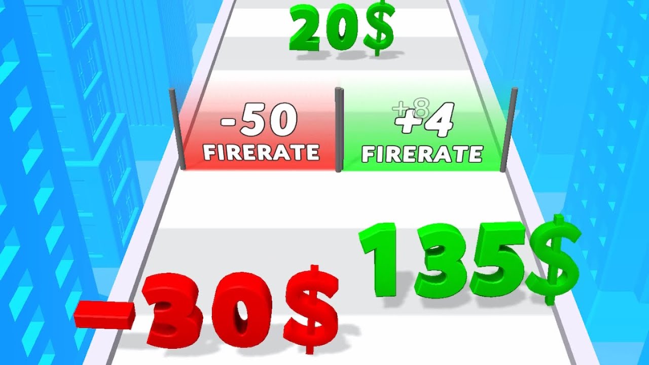 Digit Shooter - All Levels Gameplay Android, iOS