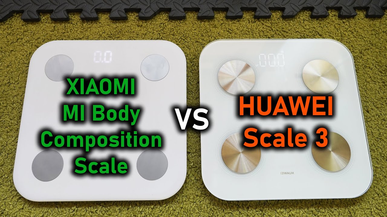 Xiaomi Mi Body Composition Scale VS Huawei Scale 3 - Your Fitness Companion  