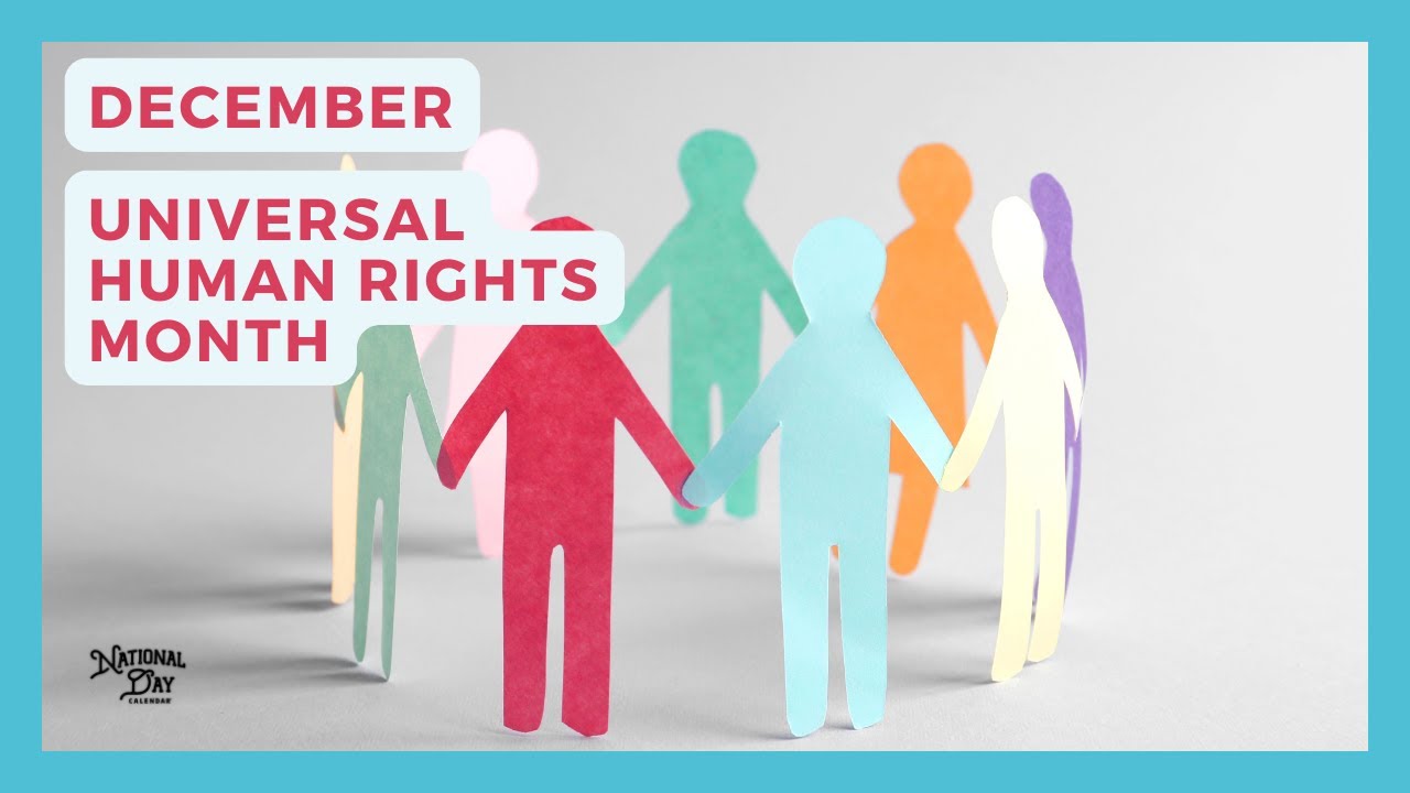 Youtube Human Rights UNIVERSAL HUMAN RIGHTS MONTH | December - YouTube