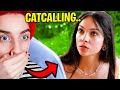 FA CATCALLING AD UNA RAGAZZA PER LAVORO E..