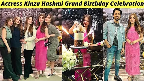 Kinza Hashmi Birthday Celebration | Kinza Hashmi Birthday Video | Zaib Com