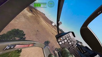 ARMA3: Some flying practice with the TRACKinc Head Tracking Clip (Opentrack) #2