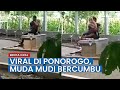 Viral, Video Muda Mudi dengan Cueknya Bercumbu di Taman Depan Kantor Dinas Walaupun Ada Pengunjung