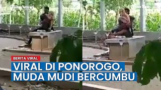 Viral, Video Muda Mudi dengan Cueknya Bercumbu di Taman Depan Kantor Dinas Walaupun Ada Pengunjung