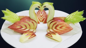 How to make an edible apple Twin Swans!