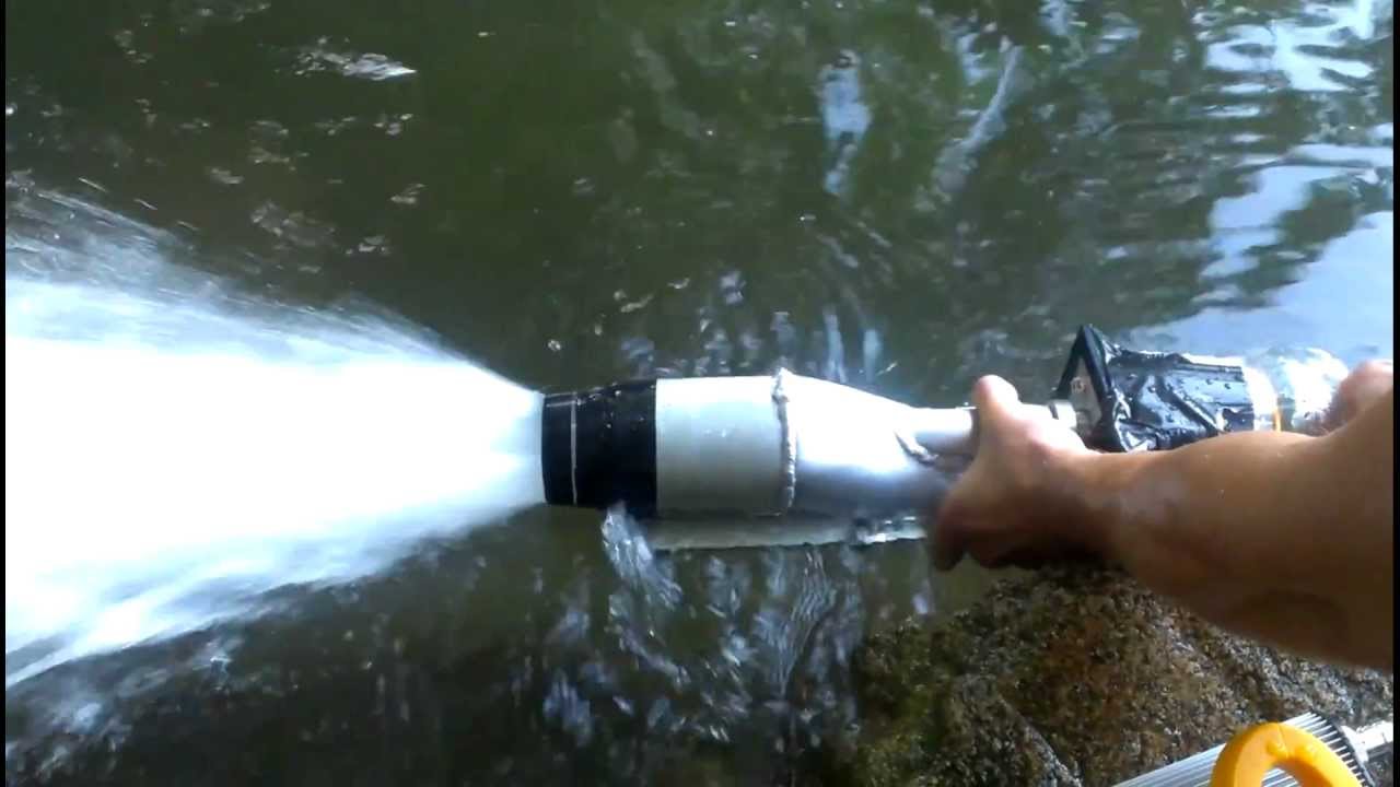 scubajet adds propulsion to kayaks, canoes, and even divers