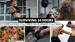 I Burnt EVERY CALORIE I Ate For 24 HOURS