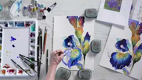 Watercolor Painting Tutorial with Carol Carter