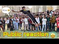 Stunt in public reaction  delhi best flipper  breaking and tricking battle in public  vedvanpr