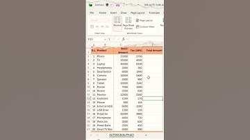 ✅Stop Wasting Time! AutoSum Your Data Like a Pro in Excel !   #excel #shorts #shortvideo