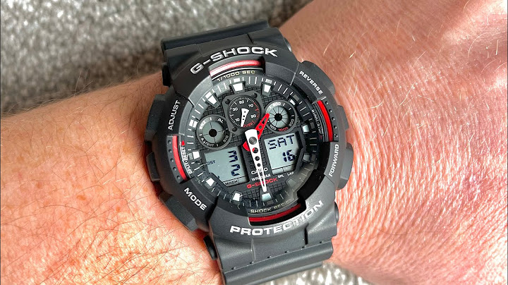 Đánh giá g-shock gsts-100g-1a năm 2024