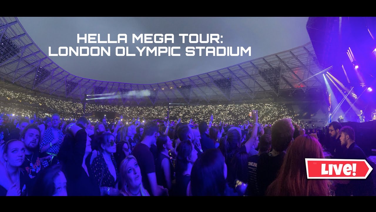 HELLA MEGA TOUR HIGHLIGHTS: London Olympic Stadium 24/06/2022 - YouTube
