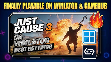 Finally Just Cause 3 Playable on Winlator & Gamehub | Best Settings | Winlator Bionic Ludashi 2.7.2