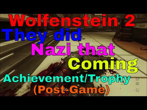 Wolfenstein: The New Order  BLAM-BLAM! That guard did Nazi that