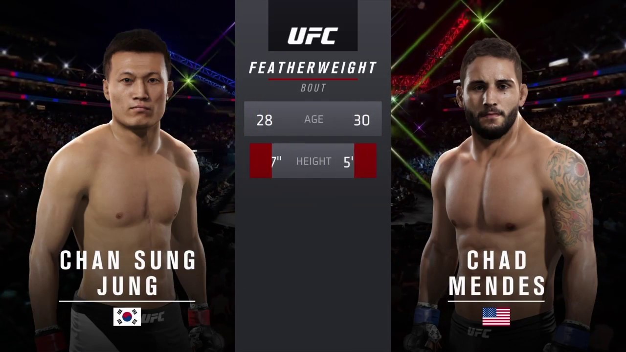 Ufc Rambo UFC 2 - Online Unranked Match - Chan Sung Jung(Rambo Anbo) Vs Chad ...