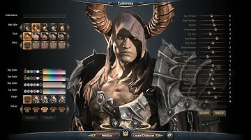 Kingdom Under Fire 2 - Berserker Character Creation - Armor Preview - Experience Beta Test