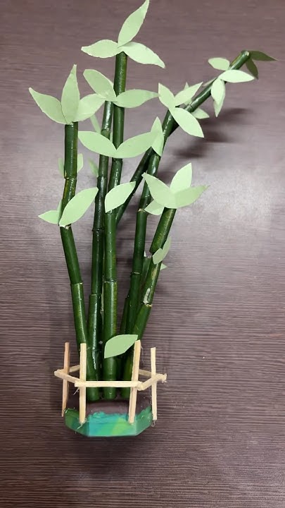 miniature-bamboo-how-to-make-bamboo-plant-clay-plant-art-craft
