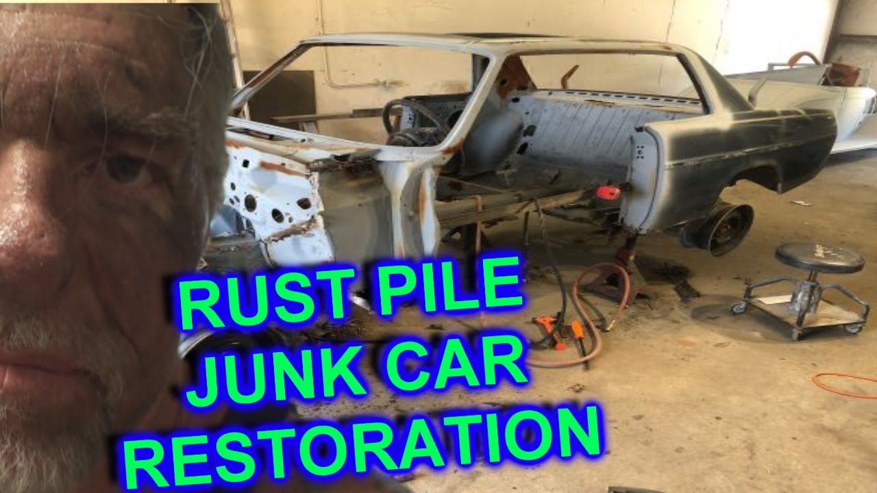Can You Restore A Rusted Car? " At Home " Part 7 Using A Cutting