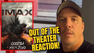 Godzilla Minus Zero Out Of The Theater Reaction!