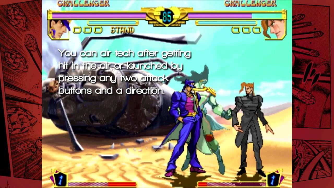 fightcade jojo unlock all characters