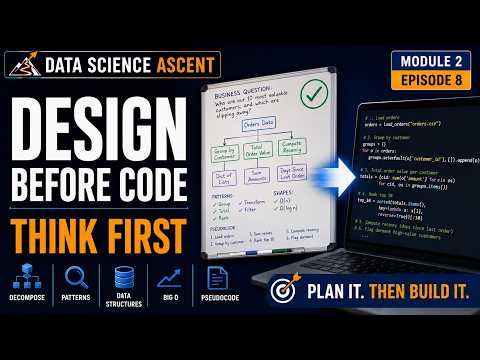 Design Before Code: Think Like a Senior Data Scientist | Mod2 Capstone | Data Science Ascent M2:E8